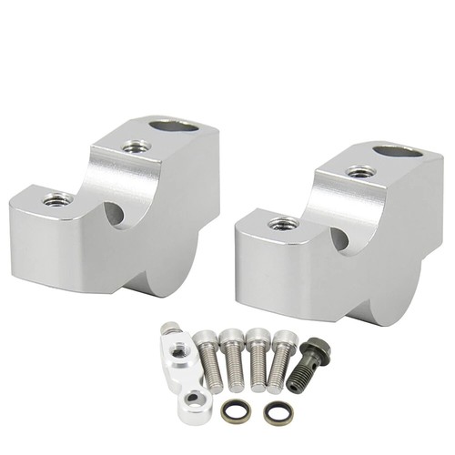 FOR HONDA CB650R CB1000R CRF1000L CRF1100L Handlebar Riser Bar Mount HandleClamp - Foto 3 di 5