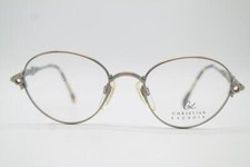Vintage Glasses Christian Lacroix 6300 Gold Oval Frame Eyeglasses