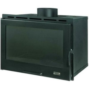 Wood Insert Fireplace Steel L 70 14 Kw Fratelli Lerda For Sale