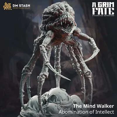 QUMI Fantasy Monster Figure Mind Walker 32mm 75mm DM Stash
