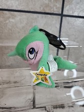 Neopets Green Flotsam Mini Plush McDonalds Happy Meal Toy 2005 With All Tags