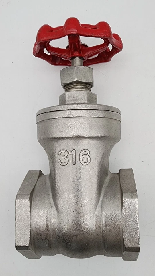 2' 316 Stainless Steel Gate Valve CLASS 200 Non-Rising Stem - Image 3 of 4