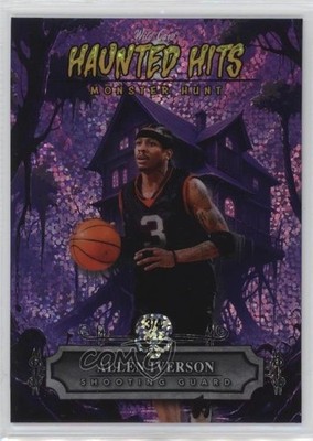2025 Haunted Hits Monster Hunt Hobby Brick House 3/4 Allen Iverson HOF 0rz7