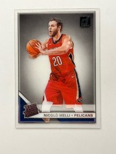 2019-20 Panini Clearly Donruss - Rated Rookie #97 Nicolo Melli Pelicans Card. rookie card picture
