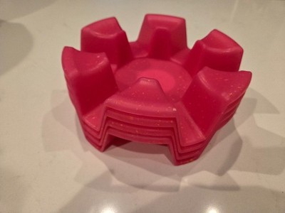 Novelty Kitchen Taco Shell Holder 6 Tacos Each Yellow or Pink -New- You Pick