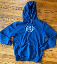 GAP Disney Mickey Soft Hoodie Sweatshirt Men  s S Pullover Blue
