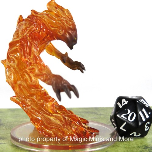 Monster Manual ~ FIRE ELEMENTAL #21a Icons Realms Collection 1 D&D miniature - Picture 3 of 3