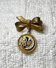 Vintage Daughters of Rebekah Independent Order of Odd Fellows Brooch Pin IOOF