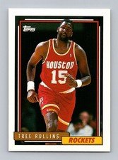 1992-93 Topps #311 Tree Rollins Near Mint or Better