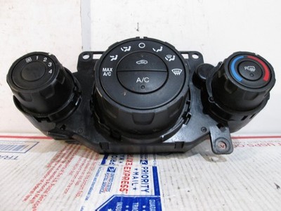  2011 FORD FIESTA SE A/C HEATER CLIMATE CONTROL TEMPERATURE FAN REAR DEFROSTER