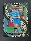 Giovanni Simeone 2024-25 Panini Select Serie A Mezzanine Zebra Prizm SSP #169