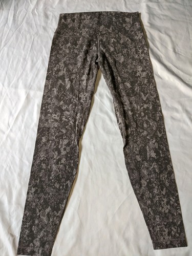 Lululemon Align High Rise Pant 28 Inches Size 10 Hideaway Camo Lunar Rock Multi - Picture 22 of 24
