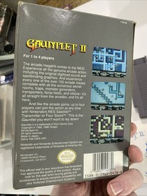 Nintendo Gauntlet II NES Complete in Box with Manual