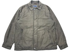 Austin Reed Men's Winter Bomber Jacket Medium  Dark Brown Classic 