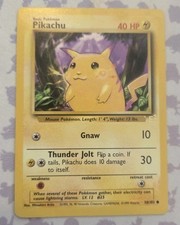 Pikachu 058/102 Miscellaneous Cards & Products for sale | eBay
