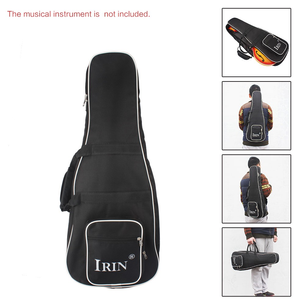 Double Zippered Mandolin Backpack 73*28*8cm for Thicken Shoulder Gig Bag Case