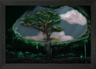 Deep Roots Gerahmtes Wandbild Poster Leinwanddruck Bild