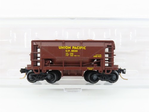 Coche de mineral Union Pacific escala N Atlas 32131 UP #8030 con carga  | Condition: Used
