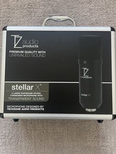 Microfono a condensatore da studio TZ Stellar X2 - custodia e parabrezza - senza supporto antiurto