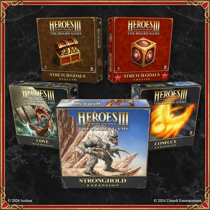 Heroes Might Magic III Board Game All New Expansion Pledge Crystal