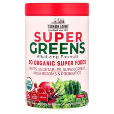 Super Greens, Alkalizing Formula, Berry, 10.6 oz 300 g 