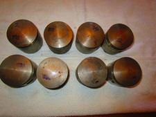 1937 - 1940 Ford 60 Hp Piston Heads Steel Dome Top .030 Oversize