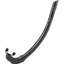 IST Silicone Flexible Foldable Freediving Snorkel Black
