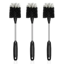 SetSail Bottle Brush of 3 Pack, 13-in Long Stainless Steel Handle Water Bottl...