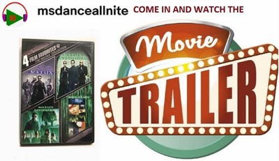Matrix / Reloaded / Revolutions / The Animatrix (DVD, 2008, 4-Film, Widescreen)
