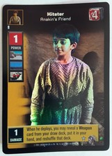 Kitster - Anakin's Friend REFLECTIONS FOIL [NM pics] star wars young jedi ccg