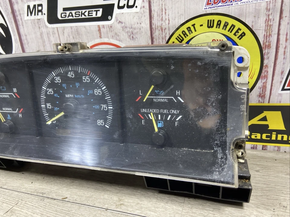 87-91 福特 F150 F250 F350 BRONCO 仪器集群量规速度计 79K — 第 4/4 张图片