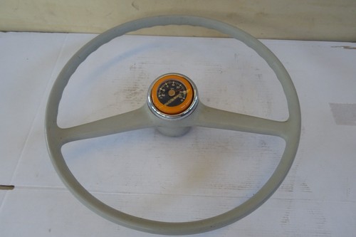 pulsante clacson con termometro per Fiat 600 1100 d'epoca Frammartino Torino - Foto 2 di 12