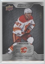 2023-24 Upper Deck Engrained Rookies Ebony 41/49 Matthew Coronato #127 1dm1