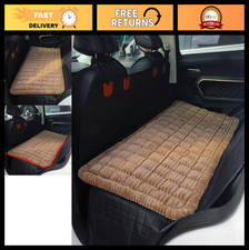 Dog Car Bed Mat, Non-Slip Backseat Pet Seat Cover, Travel Dog Bed 24.8"x54"