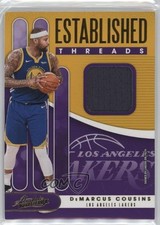 2019-20 Absolute Memorabilia Established Threads Level 1 DeMarcus Cousins 7bt
