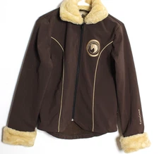 Womens Small - EQUINE COUTURE Equestrian Chocolate Brown Jacket