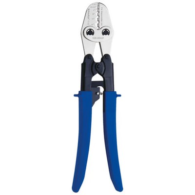 Klauke Presszange K02 Kerbzange 0,75-16mm² Kabelschuhe Verbinder 325mm Blau