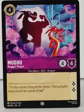 Mushu - Braggin' Dragon - LORCANA - Whispers in the Well - 46/204 - singles