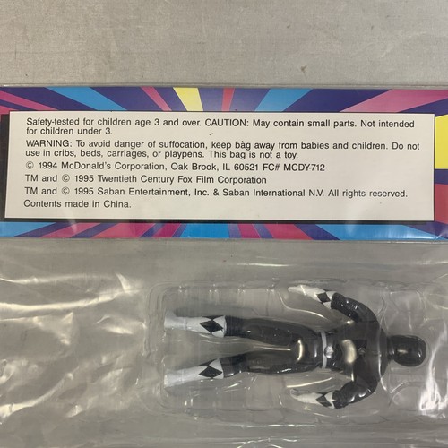 POWER RANGERS the Movie McDonalds Complete Set 6 Rangers & Ninjazords New 1995 - Picture 19 of 19