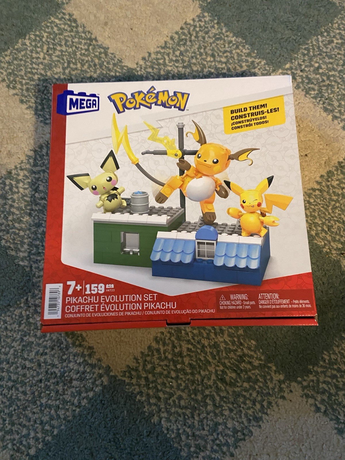 Mega Pokémon Pikachu Evolution Set