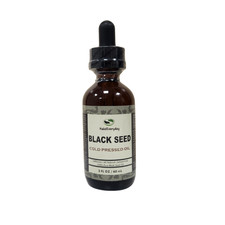 Black Seed Oil 2oz 100 Pure Organic COLD PRESSED Cumin Nigella Sativa Unrefined