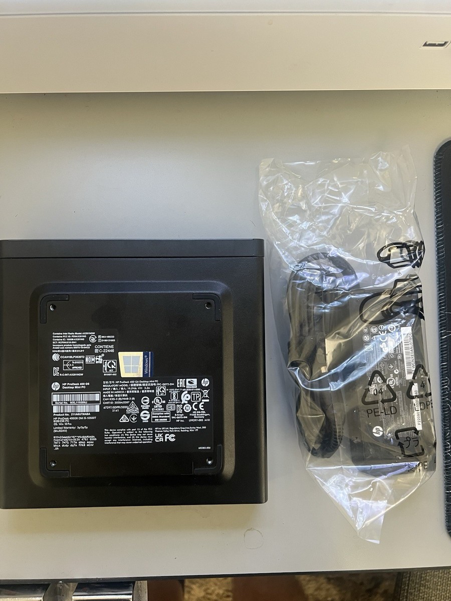 HP ProDesk 400 G6 Mini i5-10500T 8GB 256GB Win 11 Pro w/ AC | eBay
