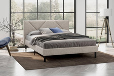 - Letto Matrimoniale Caldes, Sommier per Camera Da Letto, Giroletto per Stanza, 