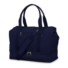 Samsonite Drop-Bottom Weekender Duffel Navy