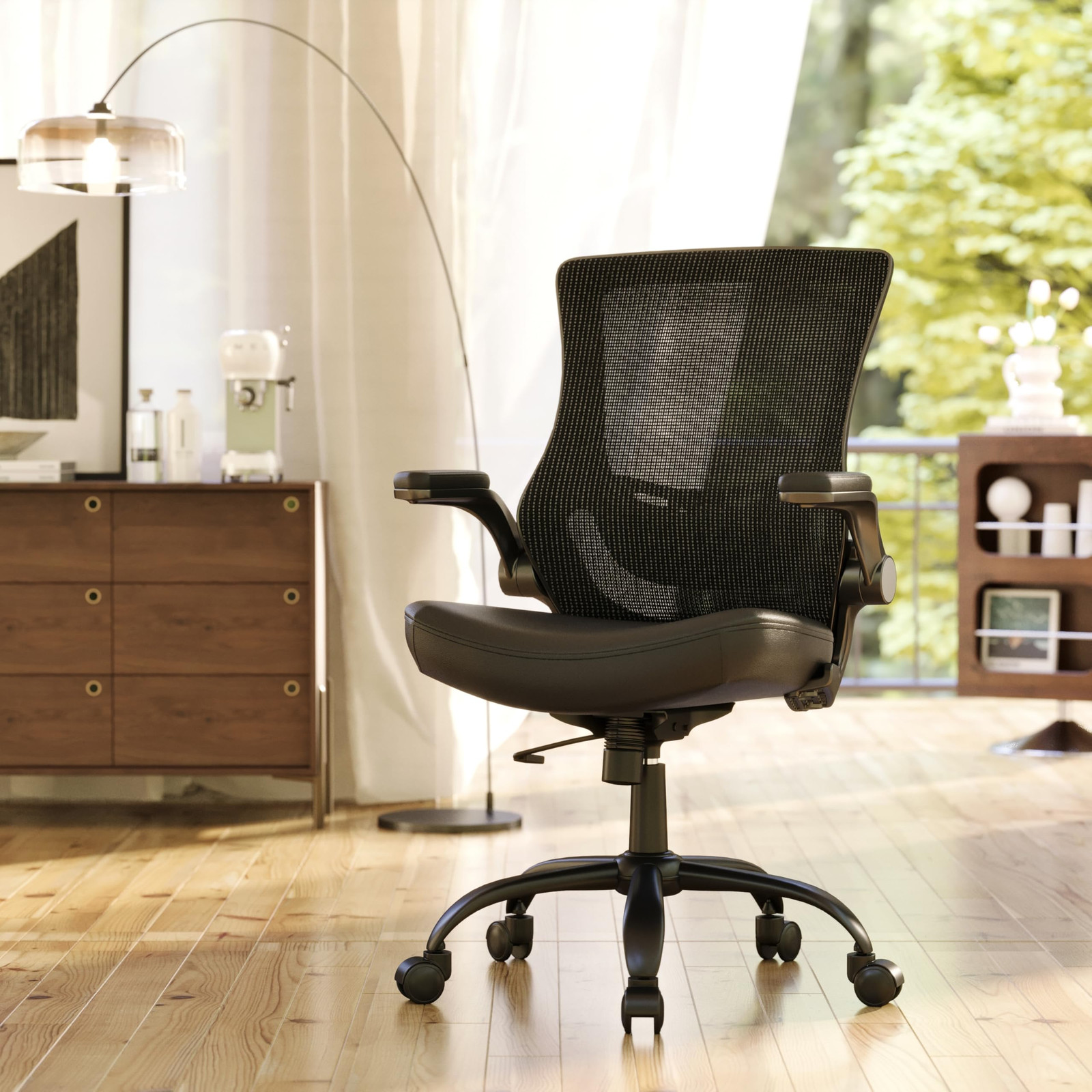 T29 Ergonomic Mesh Office Chair with Lumbar Support for Home or Computer Desk