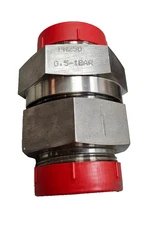 PN250 Check Valve, Non Return Valve 0.5-1Bar, 2" M52x2 Threading, 73mm Flange