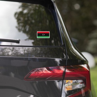 Libya Libyan Flag Car Sticker Laptop Decal Stickers Travel Souvenir 