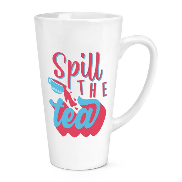 VerschüTten Die Tee 483Ml Groß Latte Becher Tasse Sarcastic Best Toll Geburtstag-image