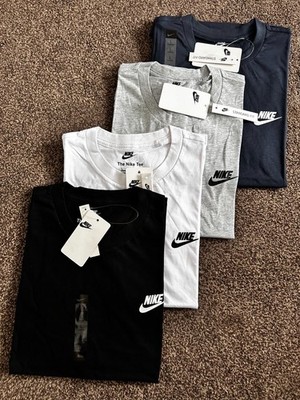 NIKE BRAND NEW SHORT SLEEVE CREW NECK T-SHIRT FOR MENS COTTON SIZE S TO XXL