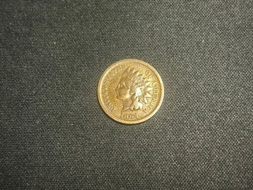 1864 L Indian Head Cent Fine Condition